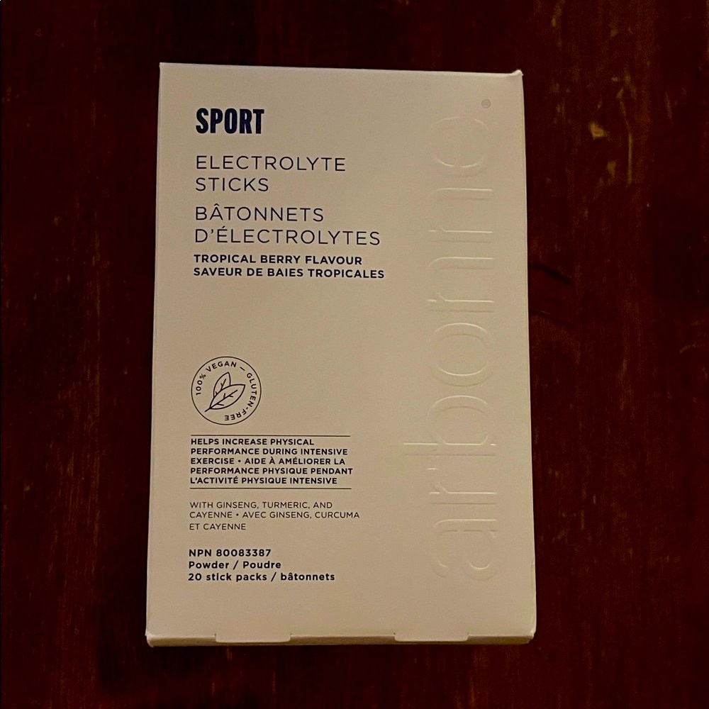 Arbonne Sport Electrolyte Sticks